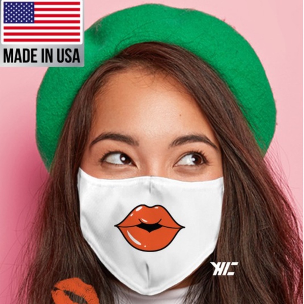 NEW IN STOCK Fast Ship Lip Lipstick Fun Face Mask - Picture 6 of 9